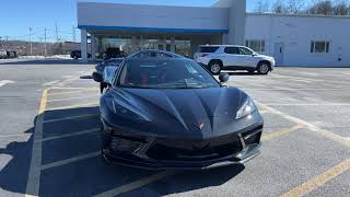 Take A Tour Of The 2024 Chevy Corvette Stingray 3LT in Carbon Flash Metallic | Paul Miller Chevrolet