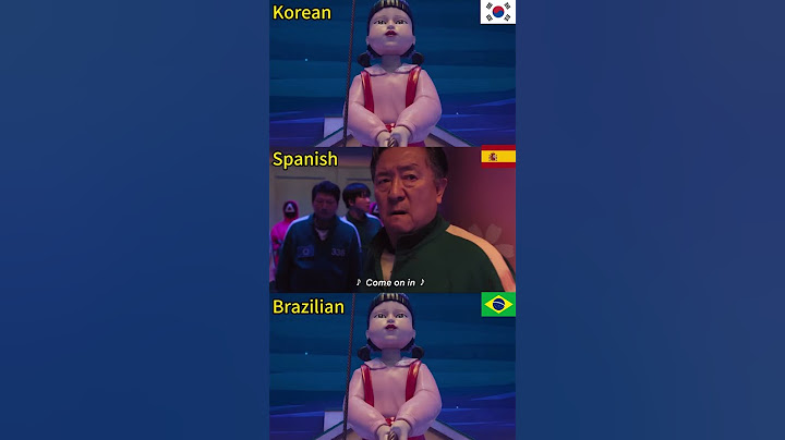 Escena de "Toc Toc" de la temporada 3 de El Juego del Calamar en diferentes idiomas
