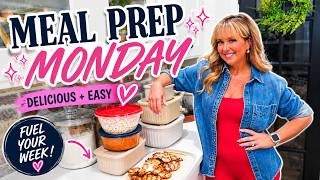 Meal Prep Monday | Simple Family Meal Prep for a Busy Week // Charlotte Grove Farmhouse