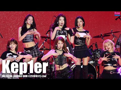 Kep1er WA DA DA BUBBLE GUM 251018 It S Live 경기기후콘서트 케플러 와다다 버블검