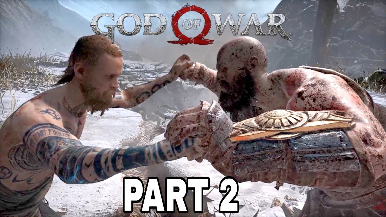 GOD OF WAR PC Gameplay Part 2 - The Stranger  (God of war 4)