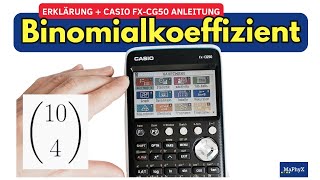 Calculating binomial coefficients on the Casio fx-CG50 – Combinatorics nCr and nPr explained