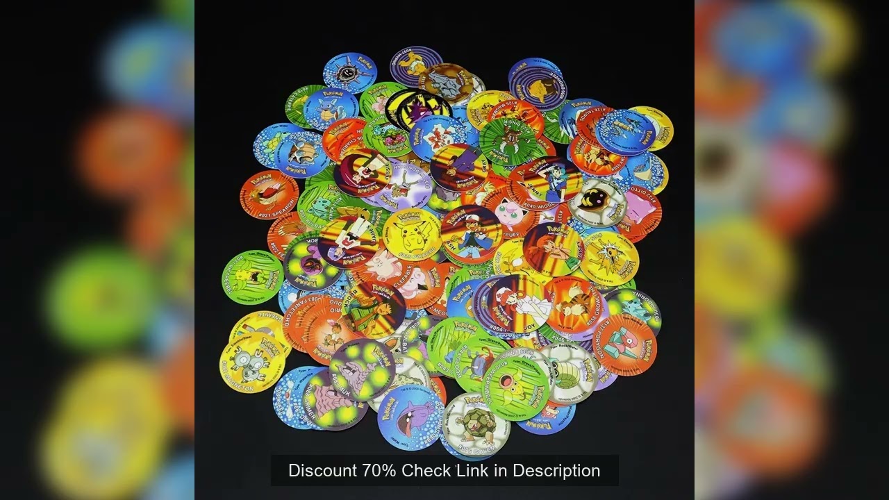 Pokemons Tazos 1/2/3 Generation 30/141/160PCS Pikachu Charizard Round Collectible Card Album Trainer