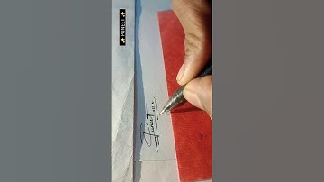 #puneet #signature #signaturestyle #firstkalakar #sign #shorts