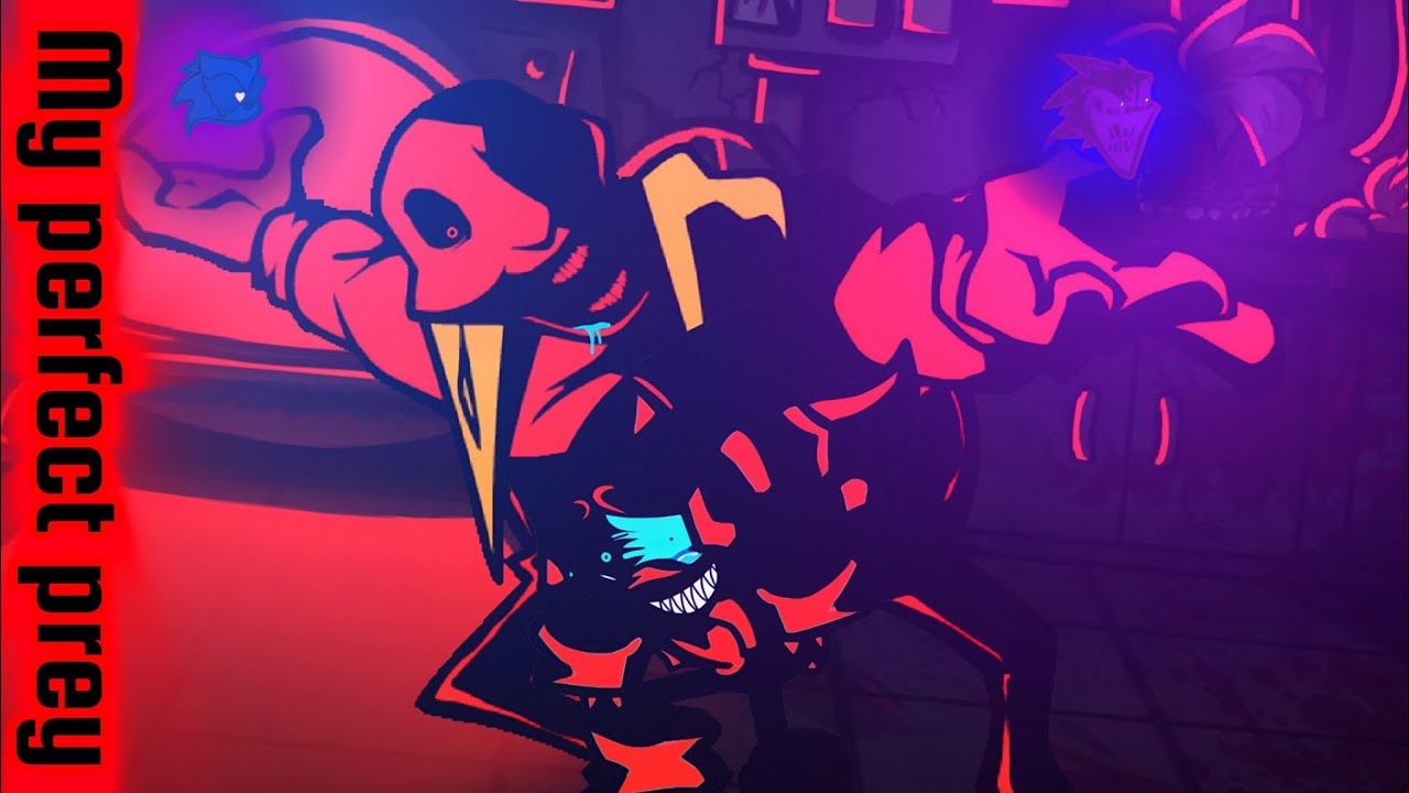 My perfect prey // Fight Or Fight halloween remix but Starved eggman vs invicderman 
