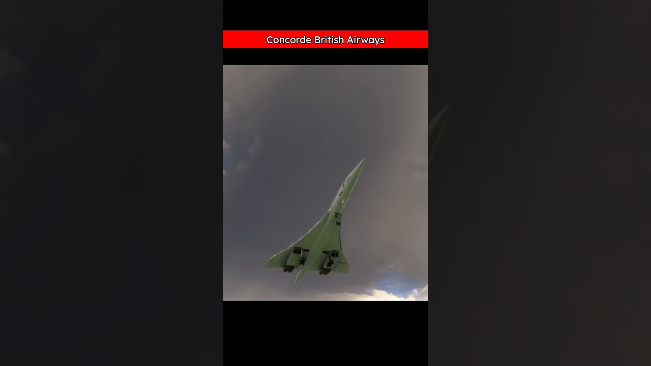 Experience the Thrill of the Concorde Supersonic Jet Takeoff!