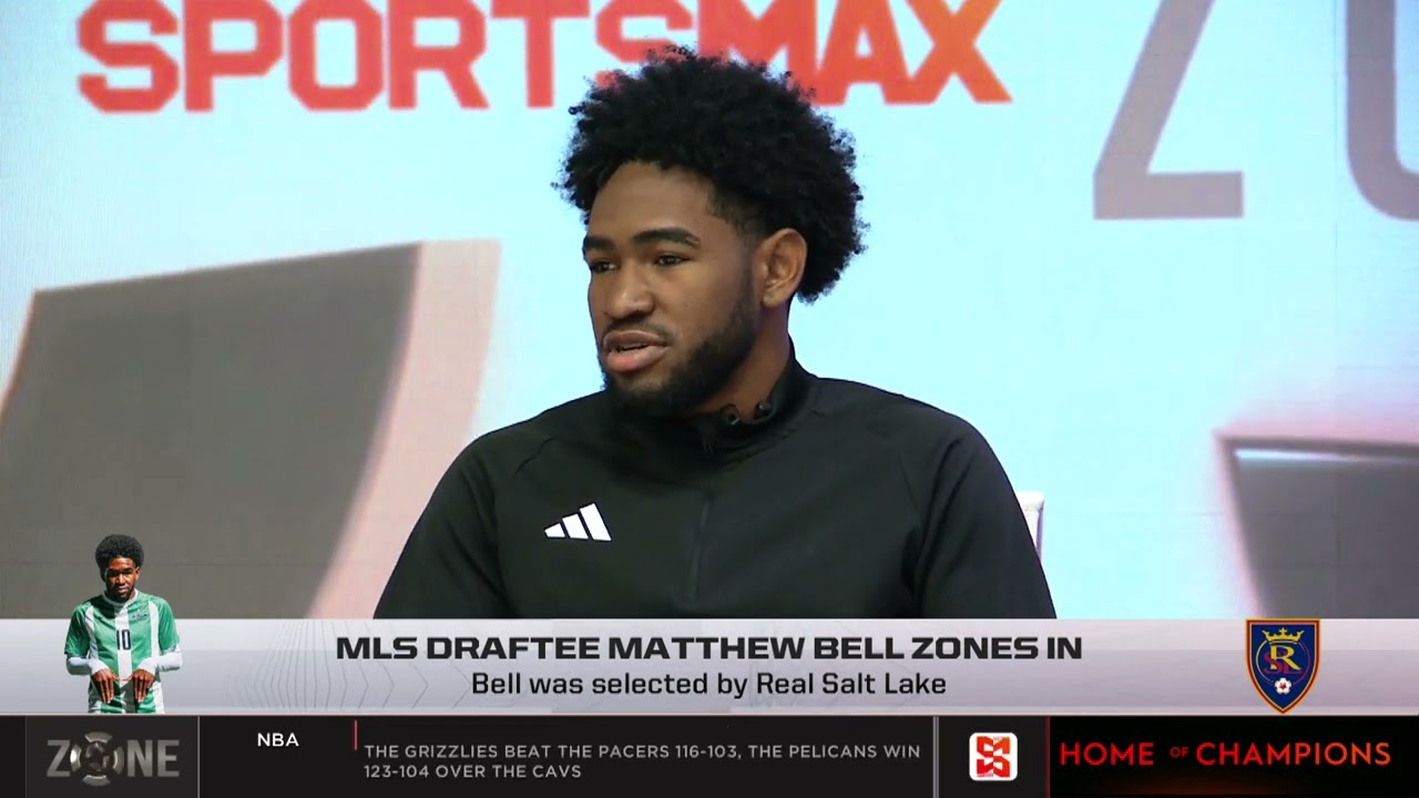 MLS draftee Matthew Bell zones in, Bell was selected by Real Salt Lake, Bell attended Marshall Uni