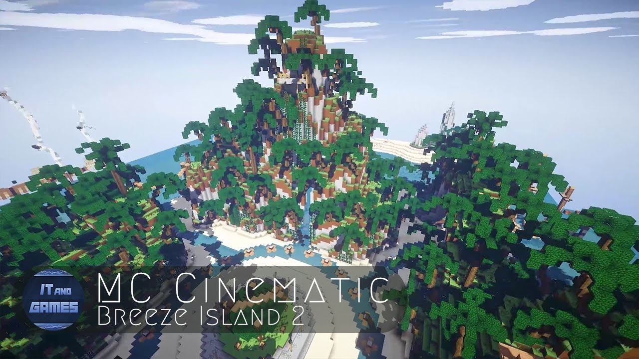 Minecraft Survival Games Map Breeze Island 2 | Cinematic - YouTube