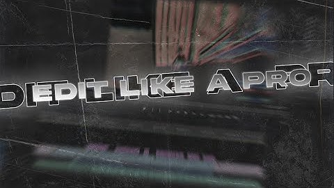 How to make RGB Transitions (Free Preset) | (Edit Like LMGK, Clerke, Numby)