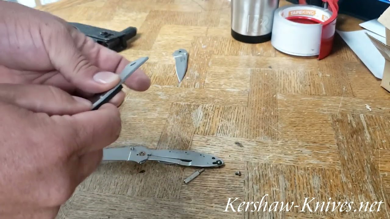 Kershaw Leek Blade Replacement - How to replace Kershaw Leek Blade