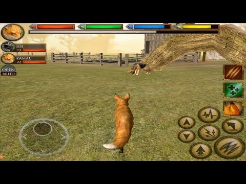 🦊Fox VS🐕 Guard Dog, 🐔Chickens, 🐄Cows,🐐 Goats, 🐎Horse and More, Ultimate Fox Simulator