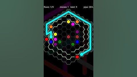 How To Solve Flow Free Hexes Courtyard Spin Level 85 11x11 Board Walk Through Solution Walkthrough