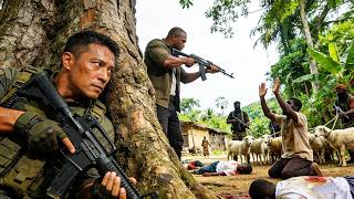 4K action movie! Terrorists massacre village but run into special forces king!