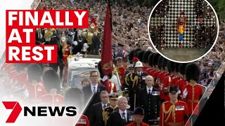 Queen Elizabeth II is finally at rest in St George's Chapel | 7NEWS