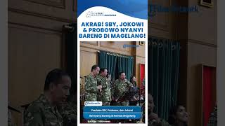 Sby Prabowo U0026 Jokowi Tdanilkan Spesial Bernyanyi Bersama Di Depan Kepala Daerah Di Retreat Magelang