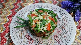 Салат Табуле / Простые и Вкусные Салаты Без Майонеза / Вкусный Низкокалорийный Салат Салат Табуле / Простые и Вкусные Салаты Без Майонеза / Вкусный Низкокалорийный Салат