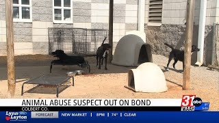 Colbert County animal abuse suspect out on bond