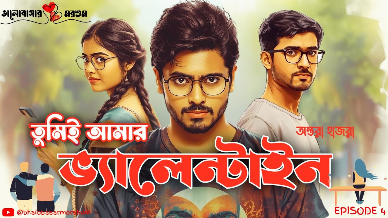 Tumi Amar valentine Ep 4 Bengali Audio Love Story | একটি মিথ্যে, তিনটি হৃদয় কি হবে ওদের ভবিষ্যৎ?