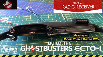Build the Ghostbusters Ecto-1 - Stage 41. A 1/8 Scale model, movie car build by HeroCollector.