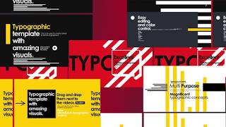 Typography | After Effects Template