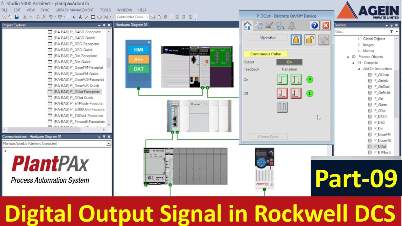 Rockwell PlantPAx DCS Training Class Part09 Digital Output