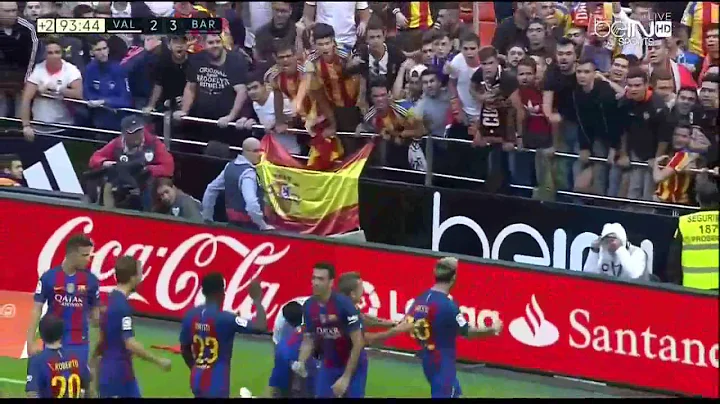 Valencia CF vs FC Barcelona - Ray Hudson's call of...