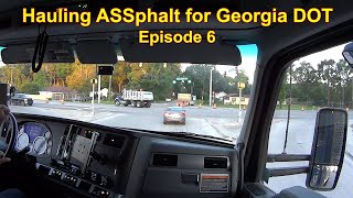 Dump Truck Driver's Vlog - Hauling Asphalt for Ga DOT Road Crew