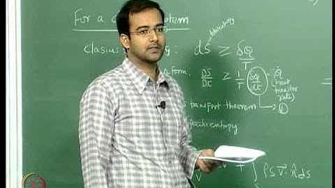 Mod-01 Lec-07 Entrophy Generation and streamfunction-vorticity formulation