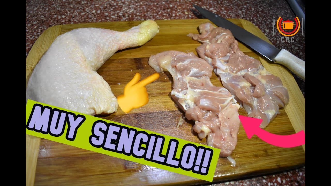Video Como Deshuesar Un Pollo Para Rellenar Varios de Pollo