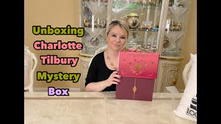 Unboxing 2021 Charlotte Tilbury Mystery Box!! Makeup Skincare! Luxury Beauty!