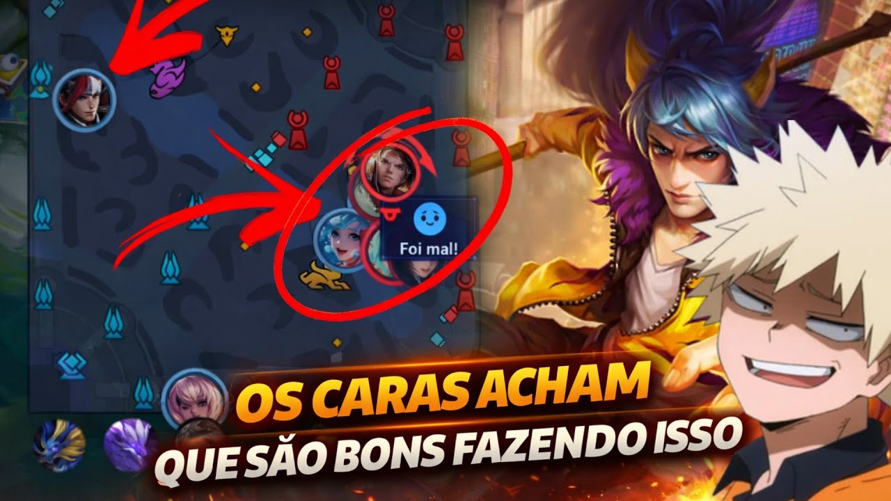 CAI COM UM JUNGLER QUE ACHAVA ESTAR JOGANDO UM FARM SIMULATOR NO HONOR OF KINGS 