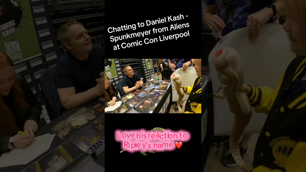 Meeting Daniel Kash (Spunkmeyer) from Aliens 