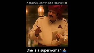 Not Just A Housewife She Is A Superwoman