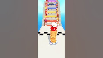 Pancake run Gameplay Playing 2 level #shorts #short #pancakerun