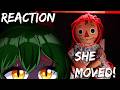 ANNABELLE MOVED!! | Is this REAL?! (Donny Reacts!)