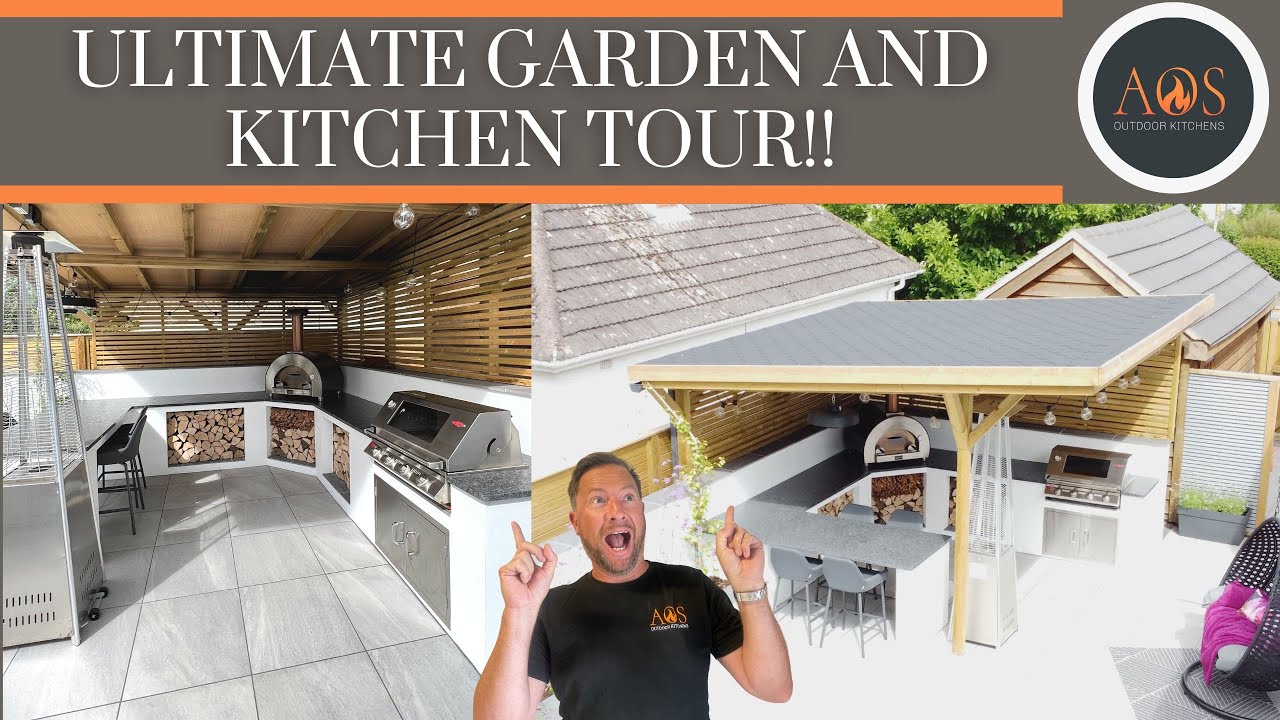 Transform your backyard into the ultimate outdoor kitchen. 🔥 With the