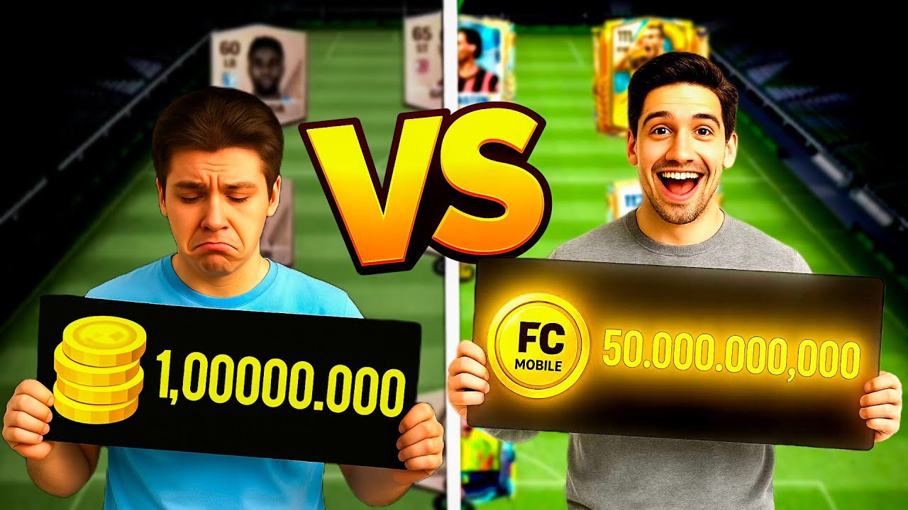 تحدي 1 مليار كوينز ضد 50 مليار كوينز في FC MOBILE 25 | ختمت اللعبة