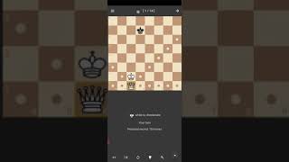 #1 #chess #end #game #trainer, queen king vs. king L1 screenshot 2