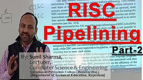 RISC Pipeline(Part-2) | Computer System Organization | Computer Architecture