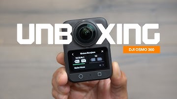 DJI Osmo 360 Adventure Combo Unboxing