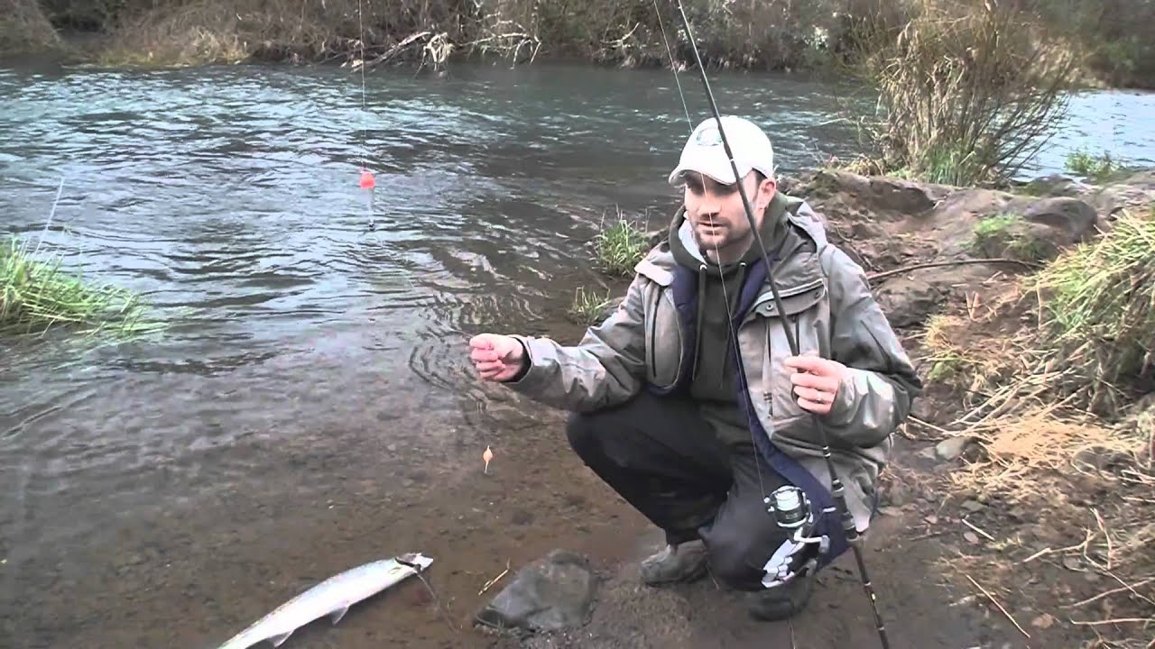 Steelhead Orange UV Yarn Winter Steelhead Fishing YouTube