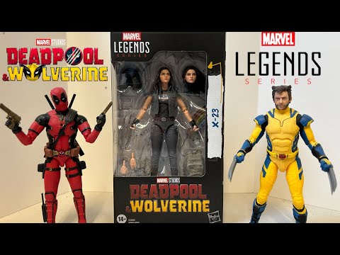 Marvel Legends X-23 Deadpool & Wolverine figure unboxing and review 