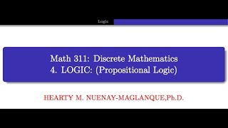 propositional logic part 3