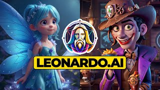 Leonardo.AI Ultimate Guide: Image to Image and Text to Image Art - AI Tutorial