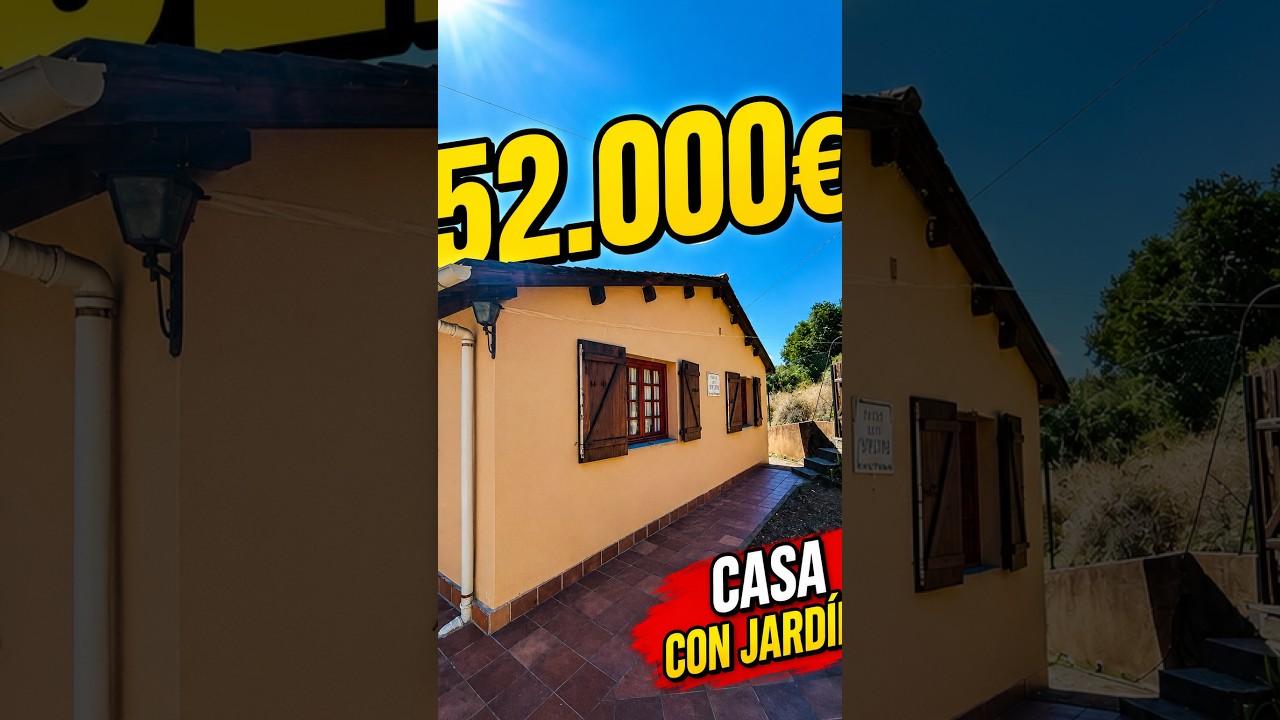 🏡 CASA con JARDÍN en Venta | 52.000 € 😱 | Chalet en Villablino, León #casaenventa #casabarata