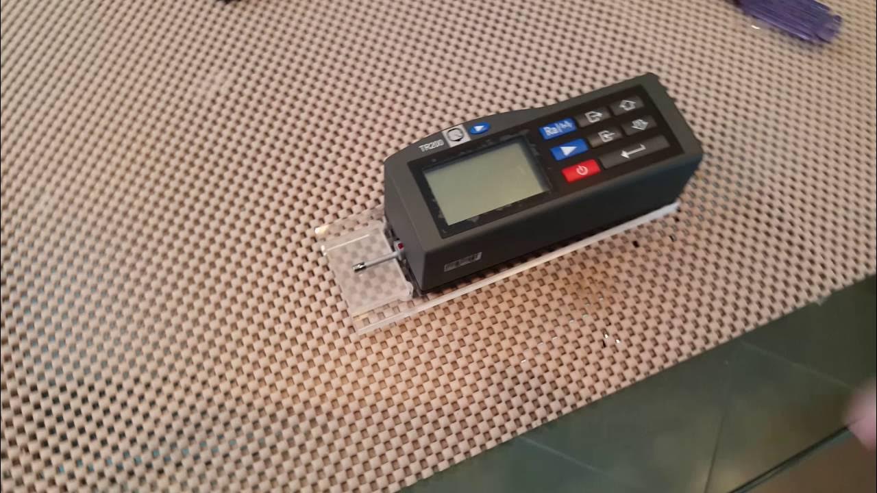Portable Surface Roughness Tester TR200 YouTube