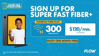 Flow Barbados –Sign up and Save