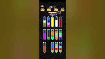 Map 404 Solution||Color Water Sort 3D!