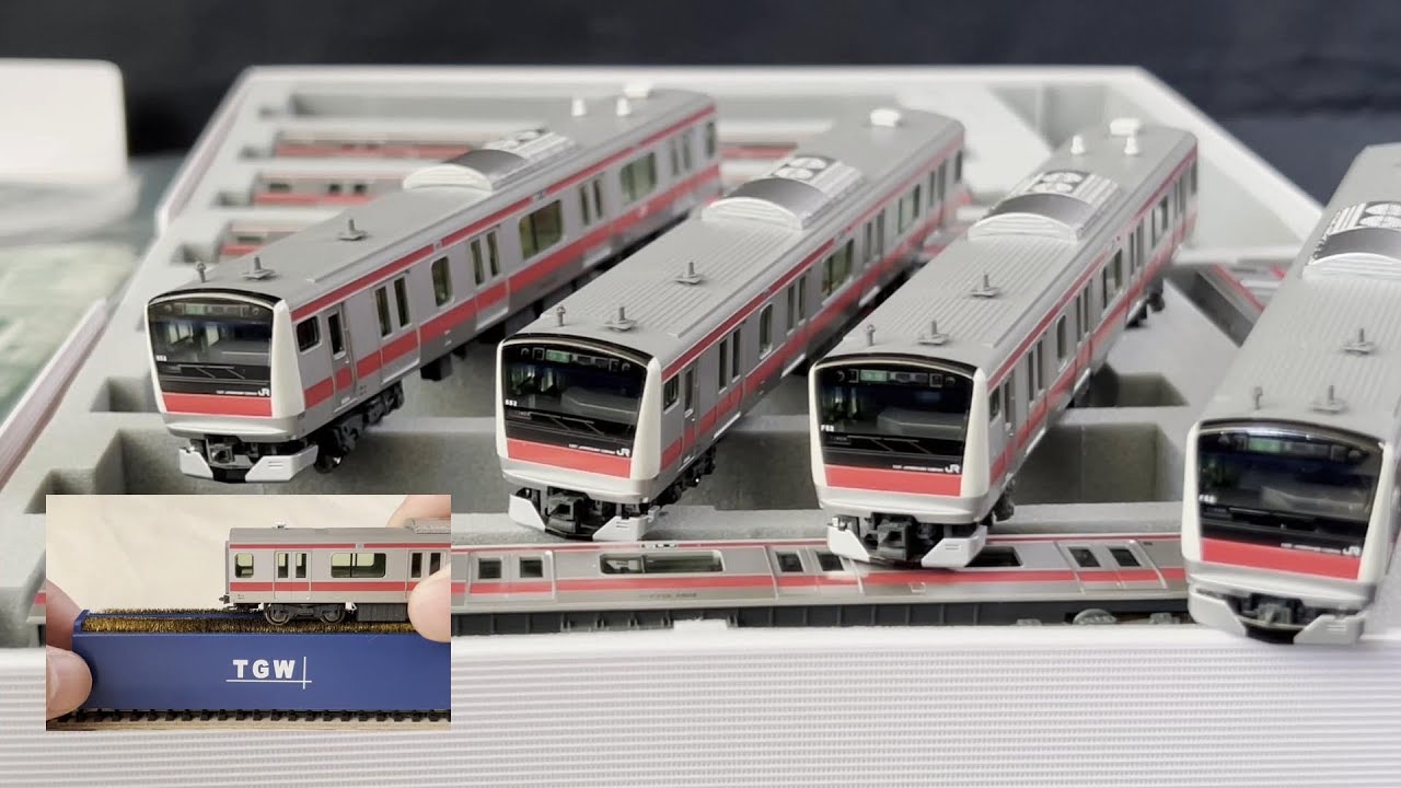 京葉線　10両 5000番台 E233系 10-863 10-862 KATO KATO 京葉線（分割編成）基本セット6 E233系5000番台 10-862・10-863 鉄道模型