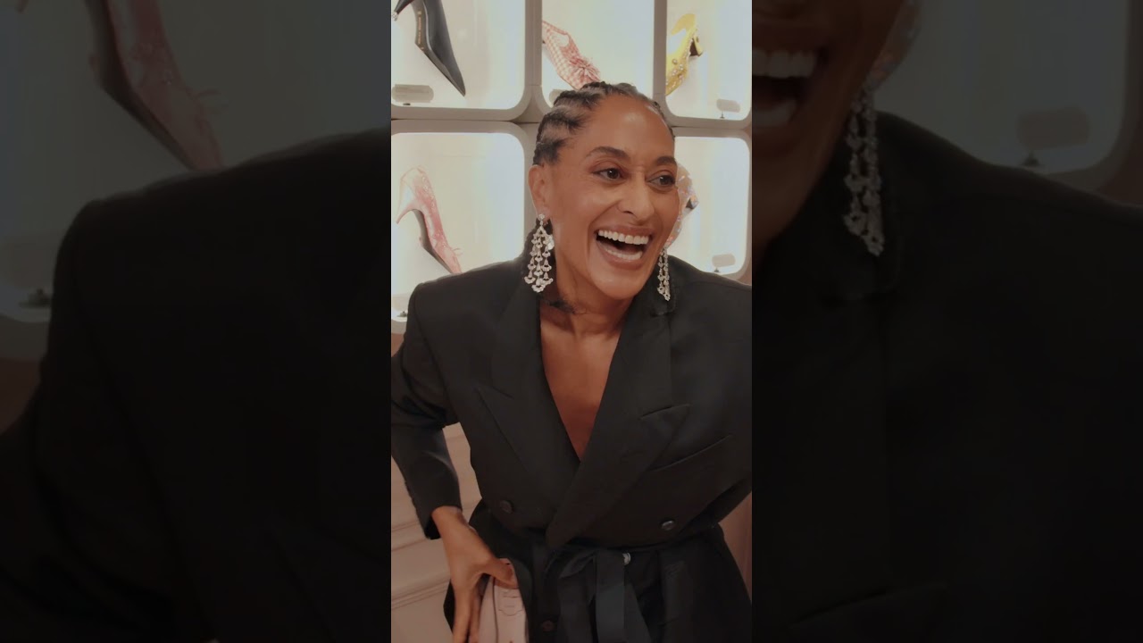 Tracee Ellis Ross at Maison Vivier